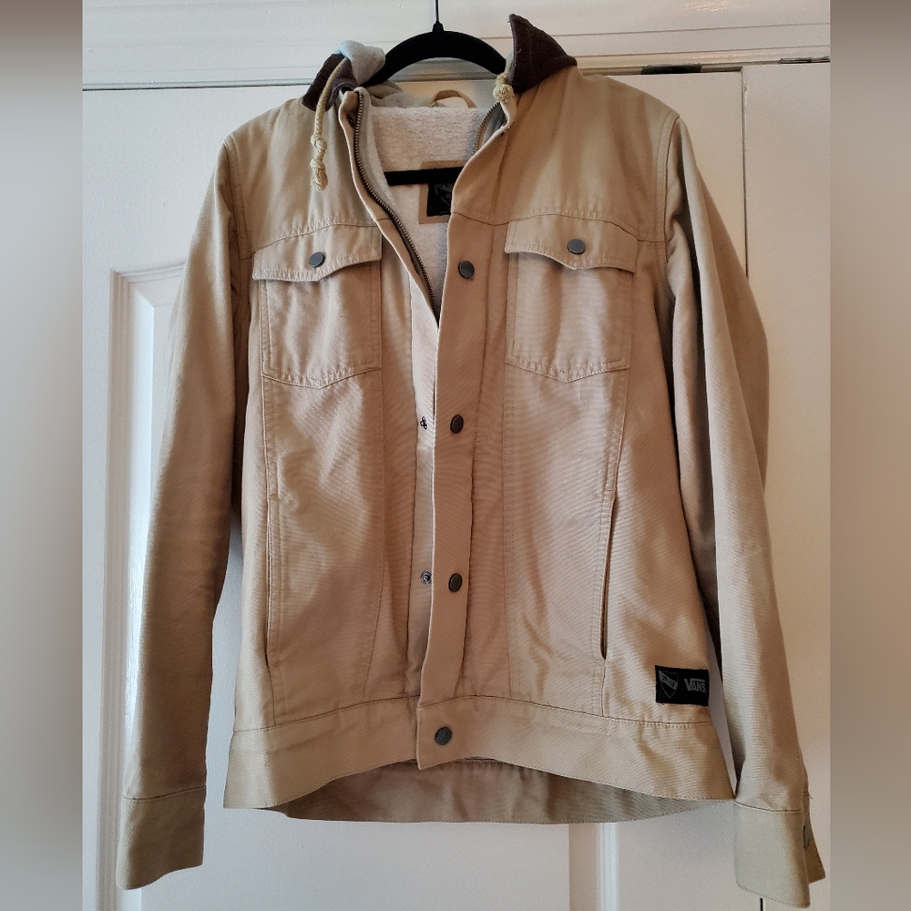 Vans Tan Hoodie-lined Jacket